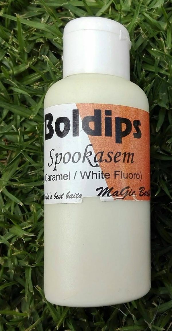 MaGic Baits Boldips – Spookasem (Caramel/White Fluoro)